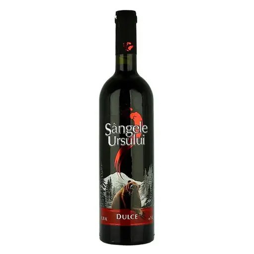 Vin rosu dulce Crama Ceptura Sangele Ursului, Merlot