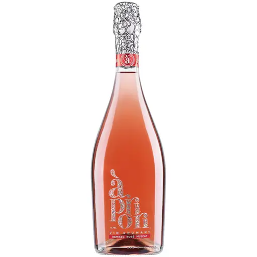 Vin spumant rose demisec Apriori Muscat