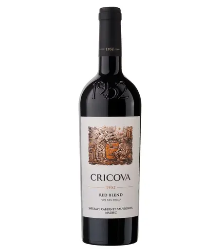 Vin Cricova 1952 Red Blend Rosu Sec