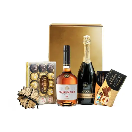 Cadou Savoare Nobila cu Coniac Courvoisier