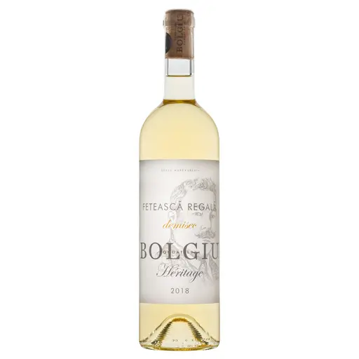 Vin Demisec Feteasca Regala Heritage Cramele Bolgiu