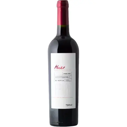 Vin rosu sec Domeniile Pripa Merlot