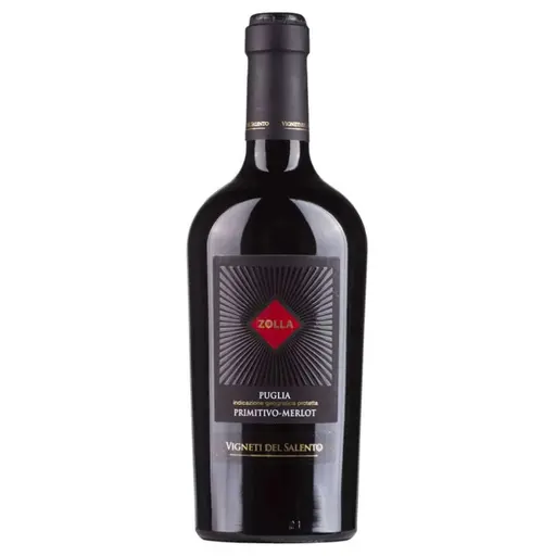 Vin Rosu ZOLLA Primitivo&Merlot IGP, Vigneti del Salento, Sec