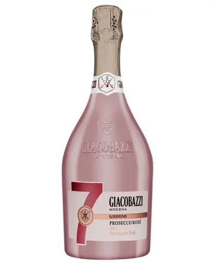 Prosecco Giacobazzi, 7 Brut DOC, Rose