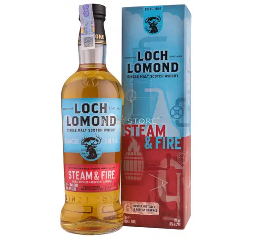 Loch Lomond Steam Fire Highland Single Malt Scotch Whisky