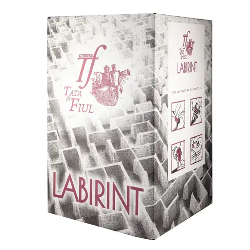 Vin roze Tata si Fiul Roze demisec bag in box