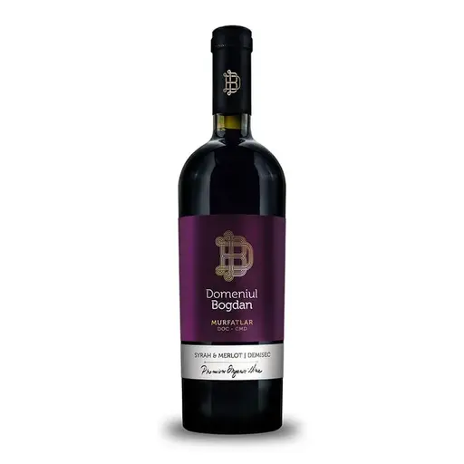 Domeniul Bogdan Vin rosu demisec ecologic