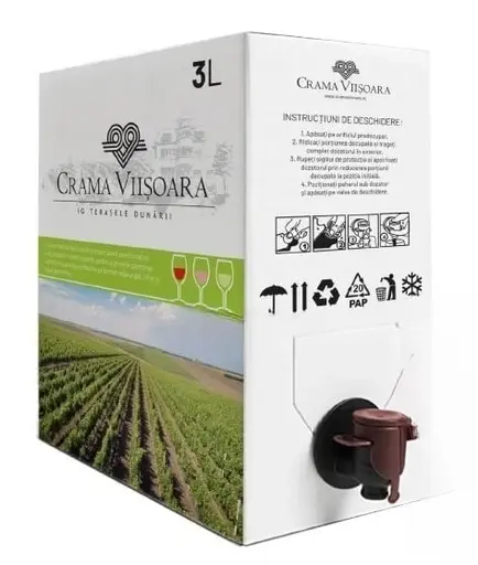 Crama Viisoara Vin Bag in Box Rosu Demisec