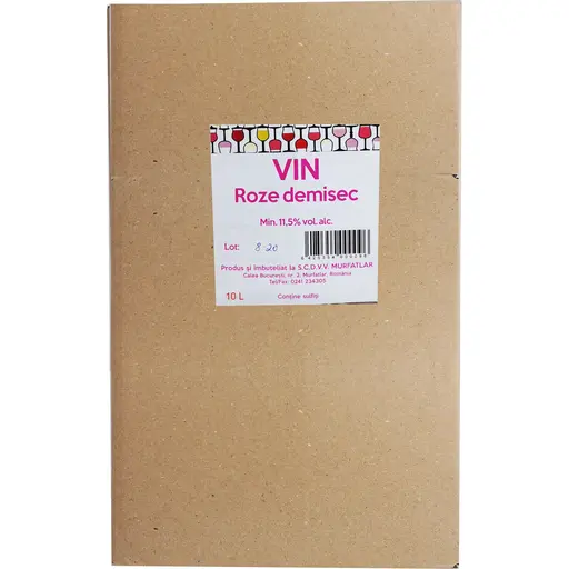 Vin roze demisec, Statiunea Murfatlar, BIB - eMAG.ro