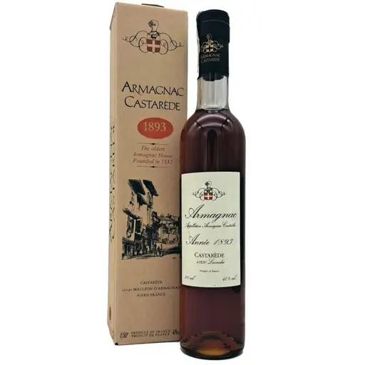 Armagnac de Epoca Castarede Annee 1893