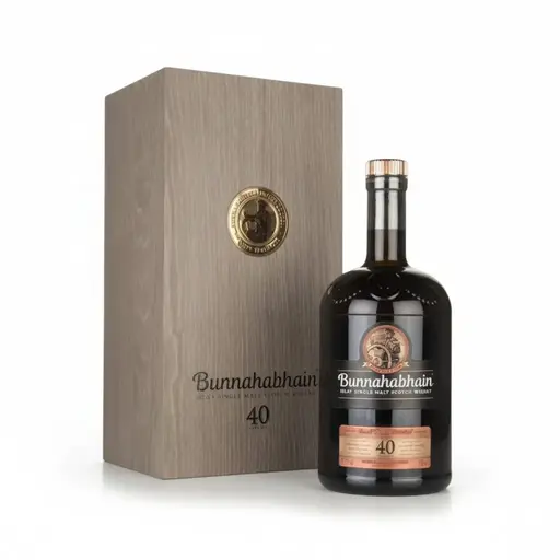 Whisky Bunnahabhain 40 ani Woodbox