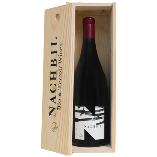 NACHBIL Pinot Noir 2017 MAGNUM in Cutie de Lemn - IG Dealurile Satmarului