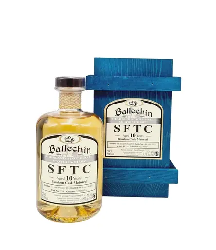 Ballechin 10 Ani 2010 Bourbon Cask Matured Whisky