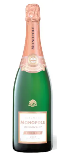 Champagne Monopole Heidsieck Rose Top