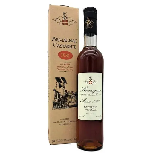 Armagnac de Epoca Castarede Annee 1931