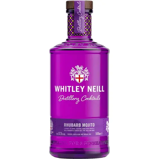Gin Whitley Neill Rts Rhubarb Mojito
