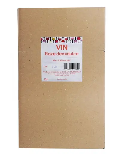 Crama Statiunea Murfatlar Vin Rose Demidulce Bag In Box