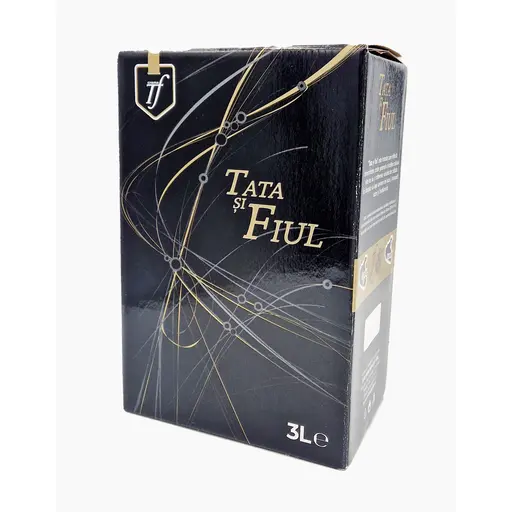 Vin rosu Tata si Fiul Feteasca Neagra sec
