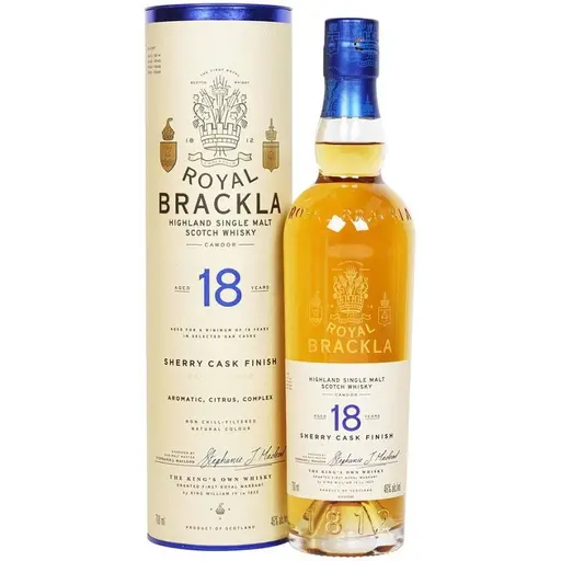Royal Brackla Palo Cortado Sherry Cask 18 Ani