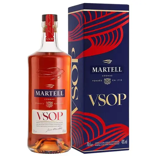 Coniac Martell VSOP + cutie, Franta