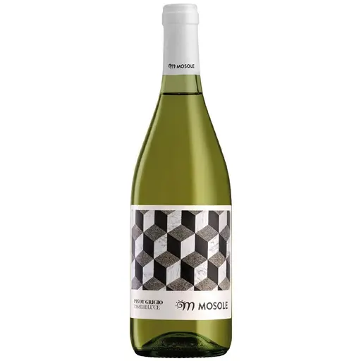 Vin alb Mosole Passi di Luce Pinot Grigio, origine Venezia Italia