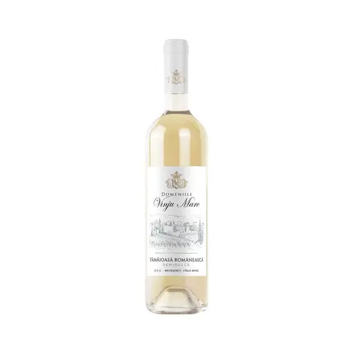 Vin alb sec Domeniile Vinju Mare Mirage Tamaioasa Romaneasca & Chardonnay