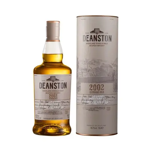 Deanston Organic 2002 American Oak 20 Ani