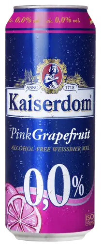 Bere aromatizata fara alcool Kaiserdom Pink Grapefruit, Pret avantajos