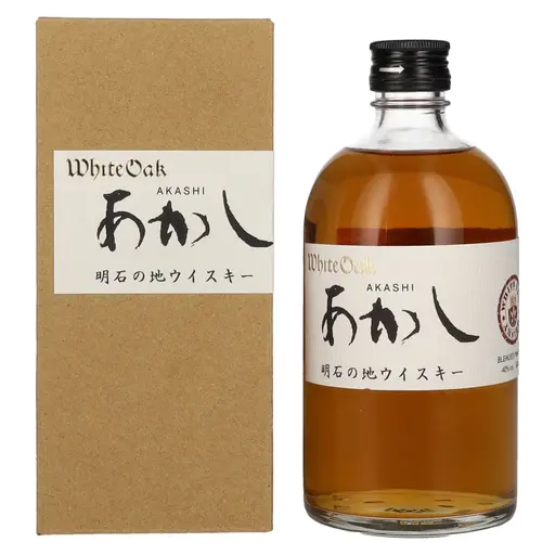 Whisky Japanese Blended AKASHI, in giftbox