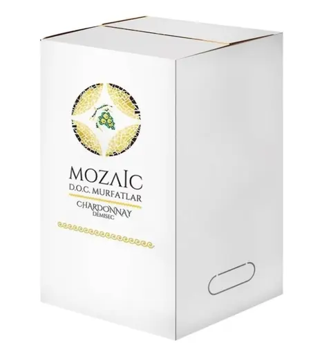 Mozaic Chardonnay Demisec Bag in Box