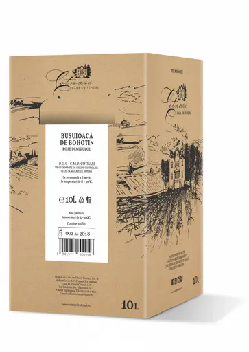Cotnari Busuioaca de Bohotin Rose Demidulce Bag in Box