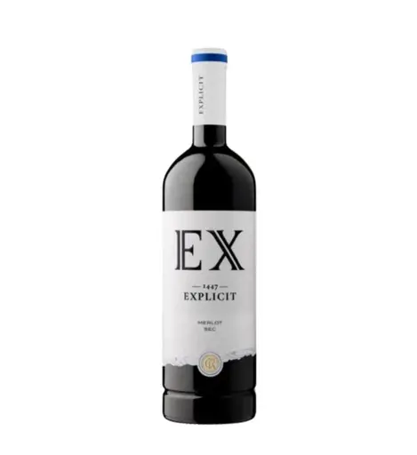 Recas Explicit Merlot DOP CMD - Vin Alb Sec- Romania