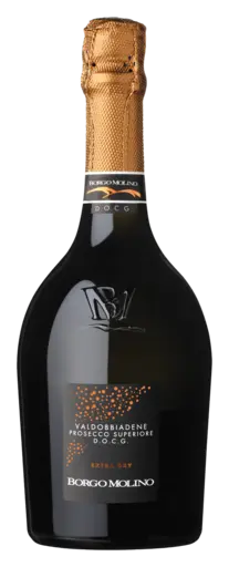 Vin spumant Prosecco alb Borgo Molino, Valdobbiadene DOCG, Extra Dry