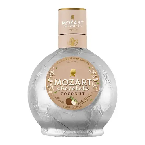Lichior Mozart cu ciocolata si cocos