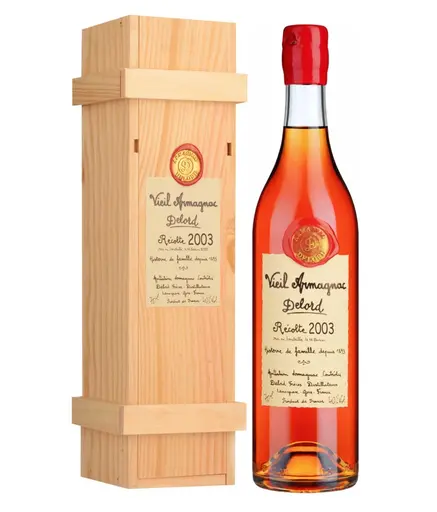 Vieil Armagnac Delord Recolte 2003