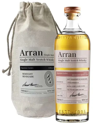 Whisky Arran Signature Series 1 Remnant Renegade