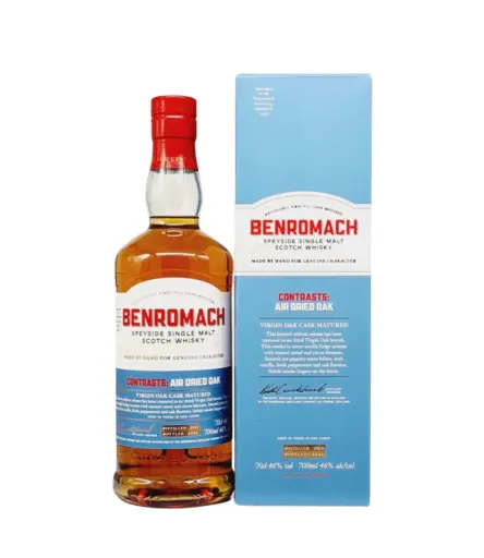 Benromach 2012 Contrasts Air Dried Virgin Oak Cask Whisky