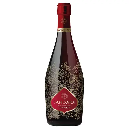 Sangria Vicente Gandia Sandara, bautura pe baza de vin, rosie, semi-dulce