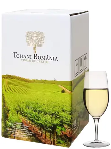 Domeniile Tohani Tamaioasa Romaneasca Alb Dulce Bag In Box