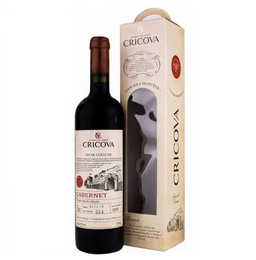 Cricova Vin Rosu Sec De Colectie Cabernet Sauvignon 2000