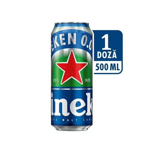 Bere blonda fara alcool Heineken