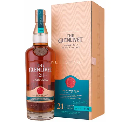 Whisky The Glenlivet 21YO The Sample Room Collection