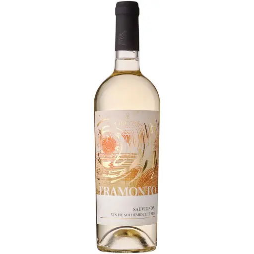 Vin Tramonto Sauvignon, Alb, Demidulce