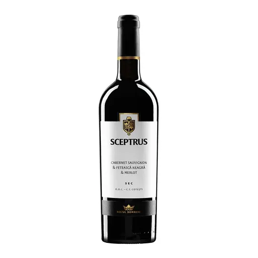 Vin Rosu Sceptrus, Cabernet Sauvignon & Feteasca Neagra & Merlot, Sec