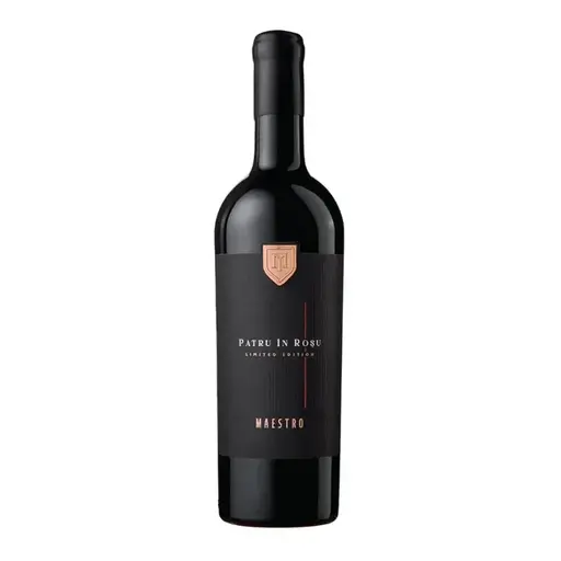 Patru In Rosu Apriori Maestro Vin rosu sec cupaj