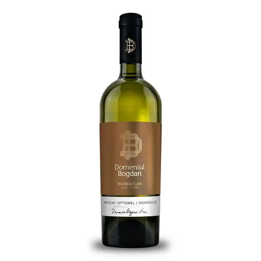 Vin ecologic alb Domeniul Bogdan muscat ottonel