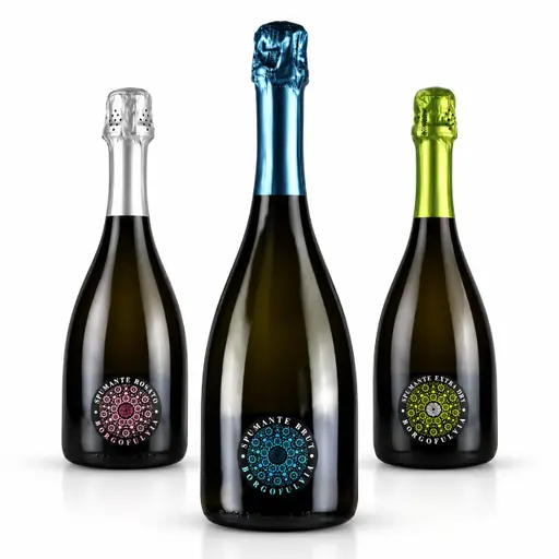 Borgofulvia Spumant 1X Alb Brut 1X Extra Dry 1X Roze Brut