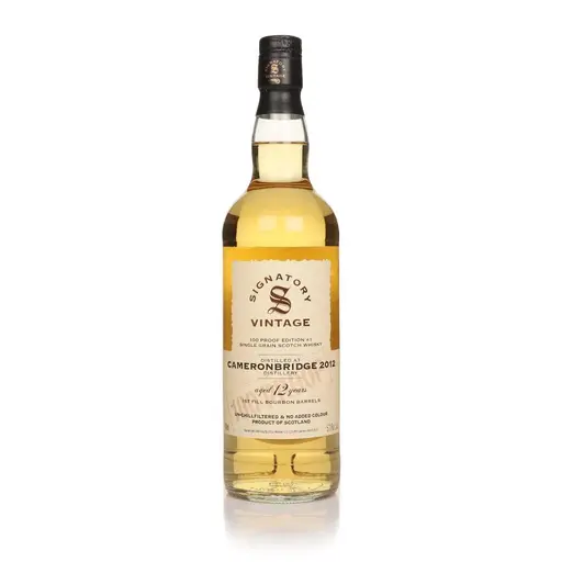 Cameronbridge 12 ani - 100 Proof Edition Signatory Vintage