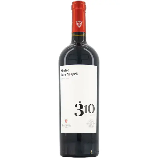 Vin Rosu Fautor 310 Altitudine, Merlot & Rara Neagra, Sec