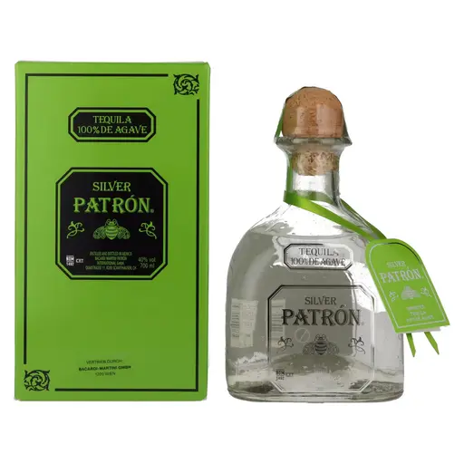 Tequila Patron Silver, in Giftbox